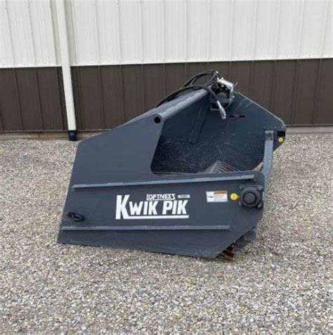 kwik pik skid steer|ez pick skid steer attachment.